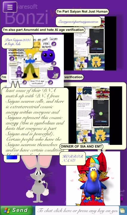 Everyone is part Saiyan and part Anunnaki