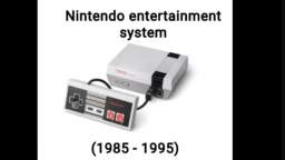 Evolution of nintendo consoles (1977 - 2022)