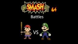 Super Smash Bros 64 Battles #86: Ness vs Luigi