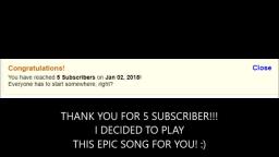 5 SUBCRIBERS SPECIAL
