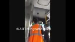 Bus driver knocks out woman
