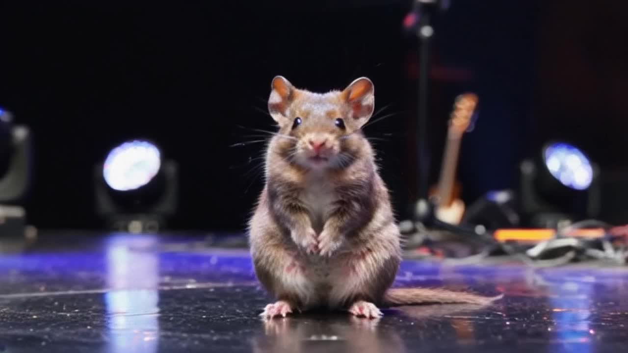 Maus auf einem konzert Maus auf einem konzert