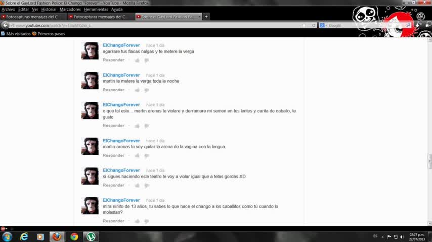 Dross, y los lloriqueos de un mitomano, difamador, hipocrita y cobarde.