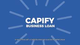 Capify Business Loans - Working Capital