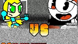 Mugen battle #1 (Sago & Fekio VS Cuphead & Mugman) Uploaded on youtube