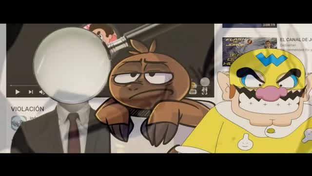 La GRAN VI0LADA Hacia Super Wario Man (de ChismeandoLoquendero)