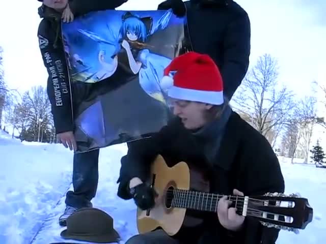 Santa's autistic russian son sings about cirno