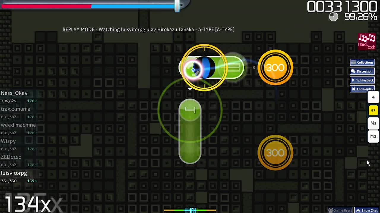 osu! - A-TYPE by Hirozaku Tanaka (from Tetris) [A-TYPE diff] S Rank HR