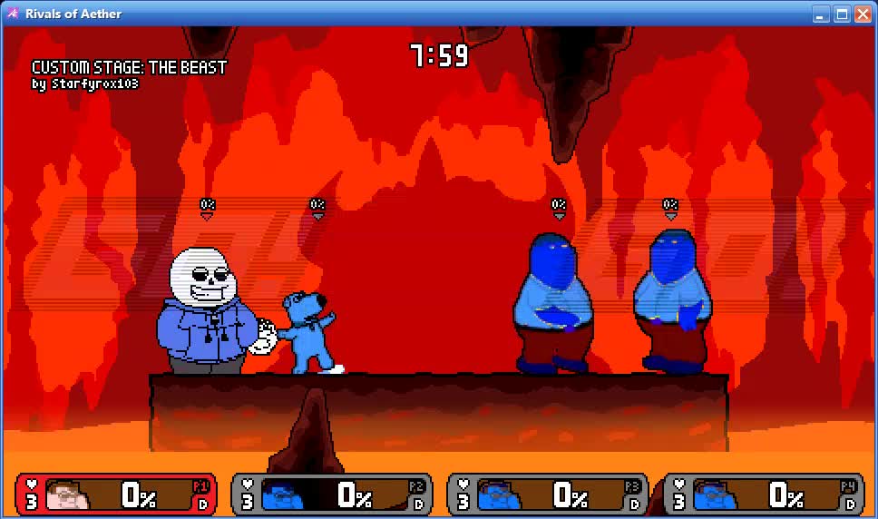 rivals of aether: four peter battle