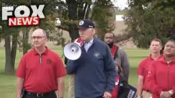 And Biden himself is on strike with auto workers in Detroit.