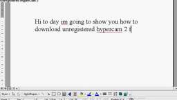 How to download unregistered hypercam 2 for free!!!! Part 1