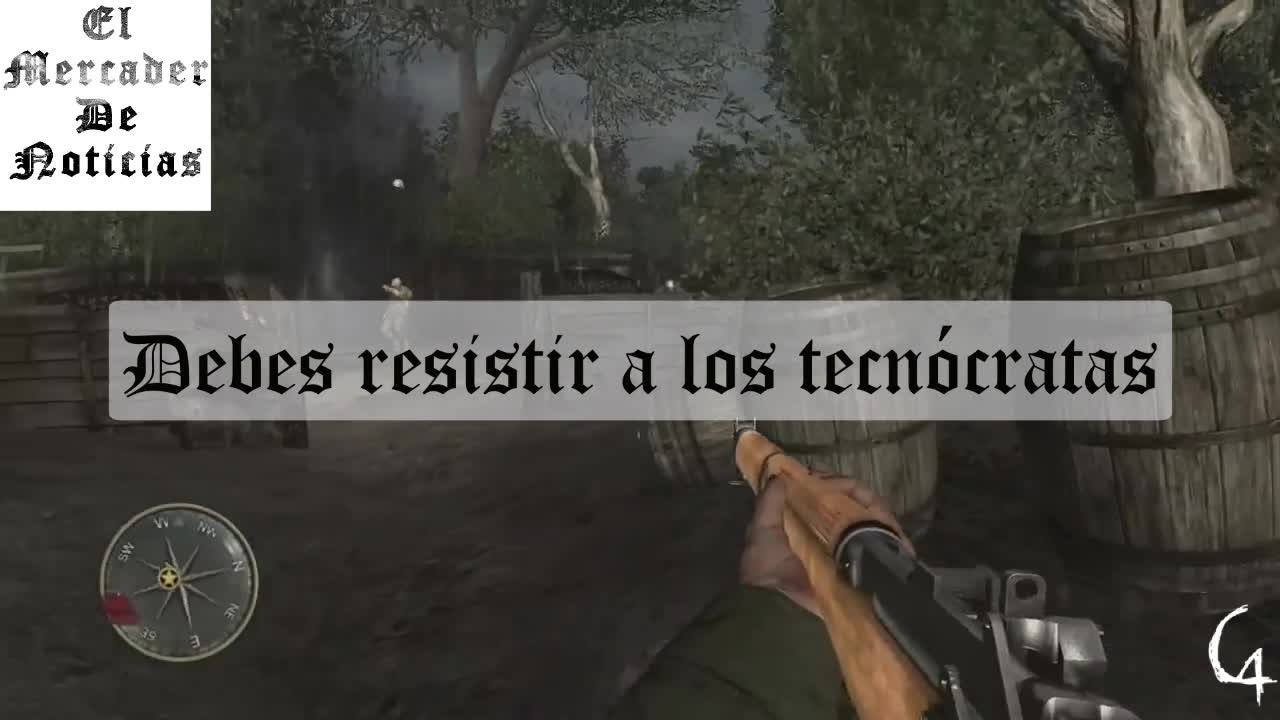 Debes resistir contra los tecnócratas