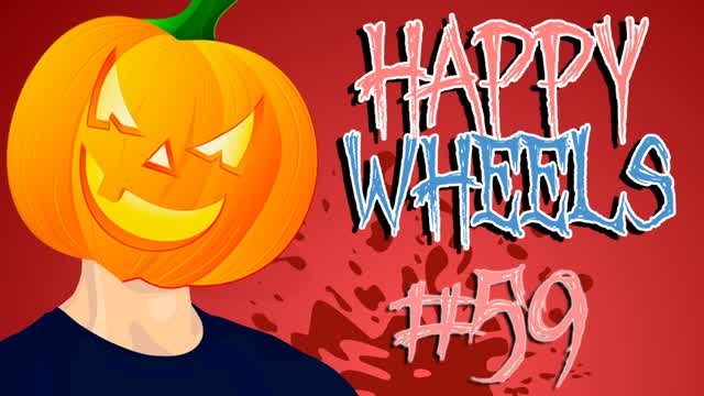 SPOOKY WHEELS | Happy Wheels: Halloween Edition - Part 59