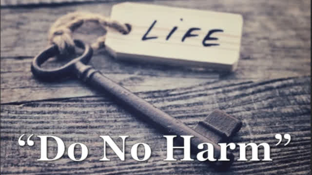 I Must Not Play at God: Dr.s Hippocratic Oath changed. No longer says, Do No Harm.