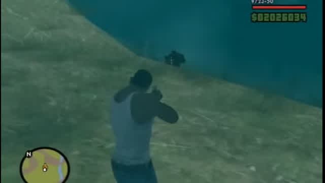 GTA San Andreas Bigfoot + UFO