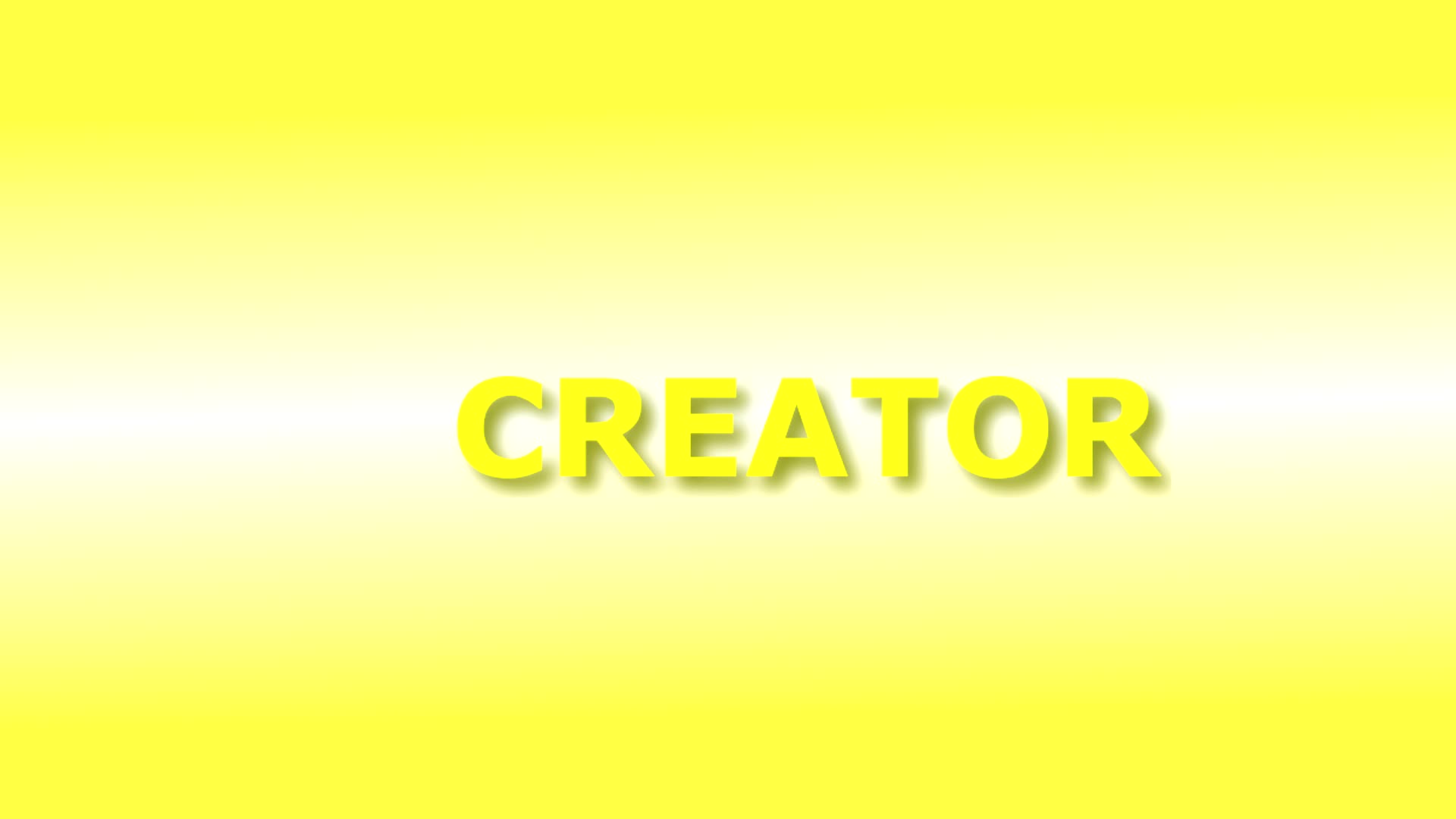 Creator Intro