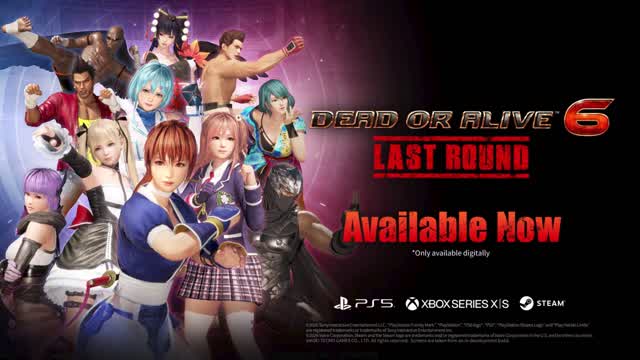 Dead or Alive 6: Last Round (Playstation 5,PC/Steam and Xbox) Available Now Launch Trailer