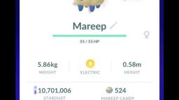 Pokémon GO-Shadow Mareep