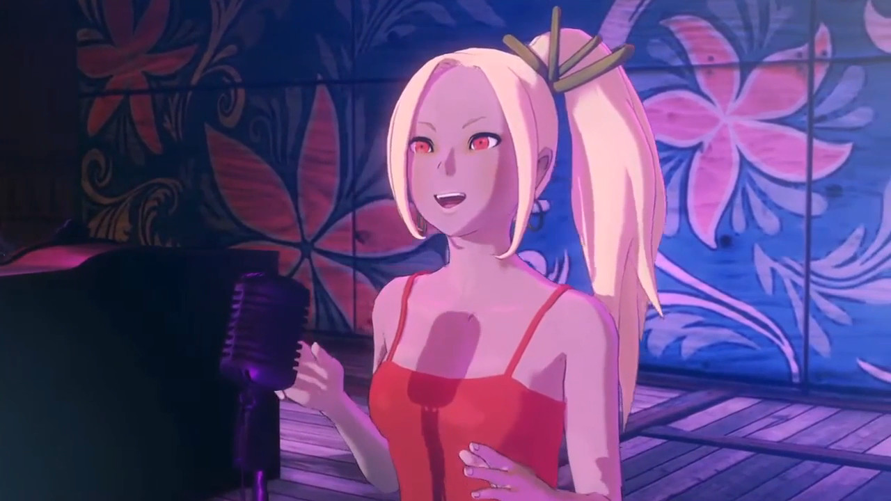 Gravity Rush 2 - Kat Sings A Red Apple Fell From The Sky