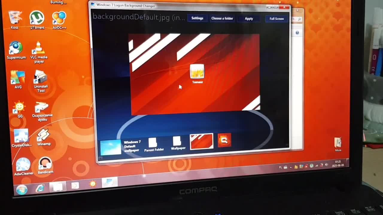 Win7LogonBackgroundChanger