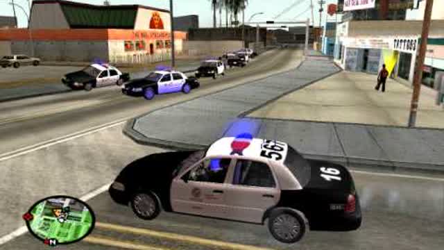 What Would Happen If I Played GTA Like Real LAPD? - GTA SA