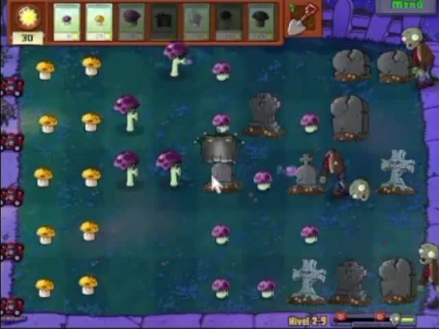 Plantas contra zombies - nivel 2-9