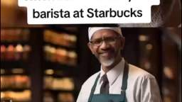 Zakir naik if he was a barista