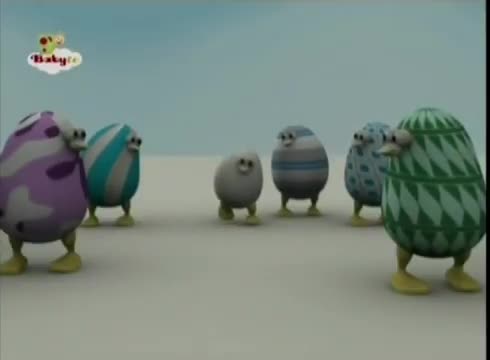 Egg Birds - Panda Bear