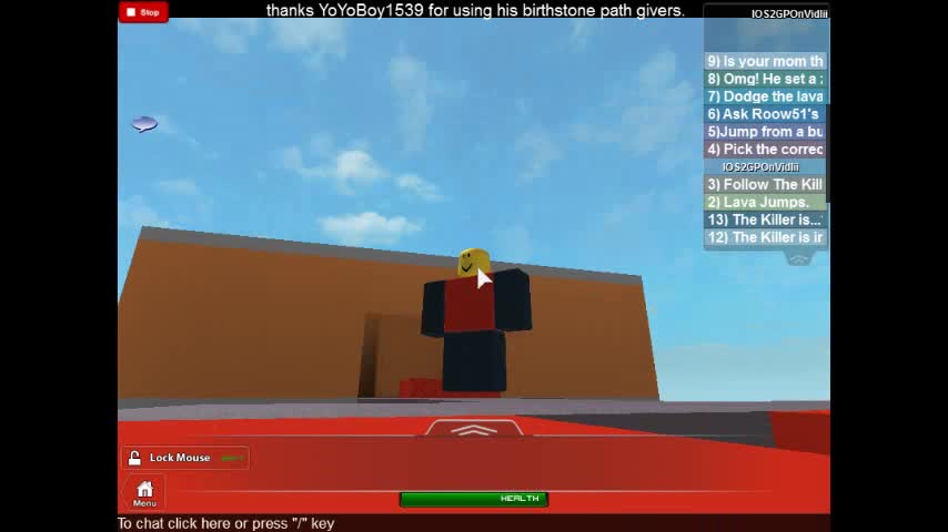 AUSTIBLOX GOES DOWN ON THE MIDDLE OF MY OBBY AAAAAAAAAAAAAAAAAAAARGH