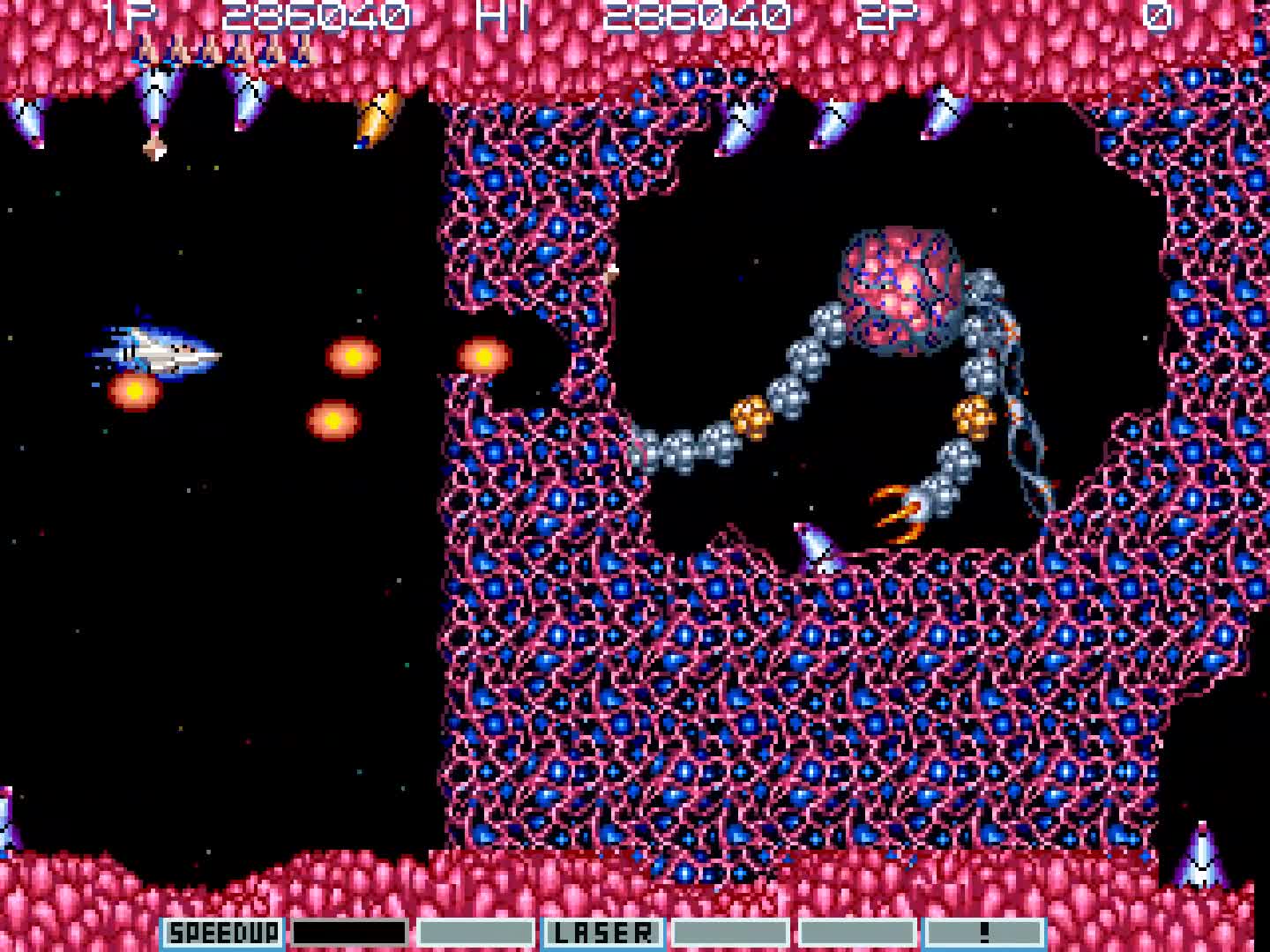 Gradius III Cell Stage