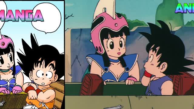Chichi Wants to be Gokus Bride (Manga VS Anime Comparisions)