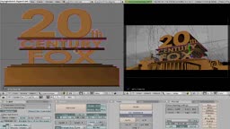 HOW TO Create the 20th Century Fox intro with Blender