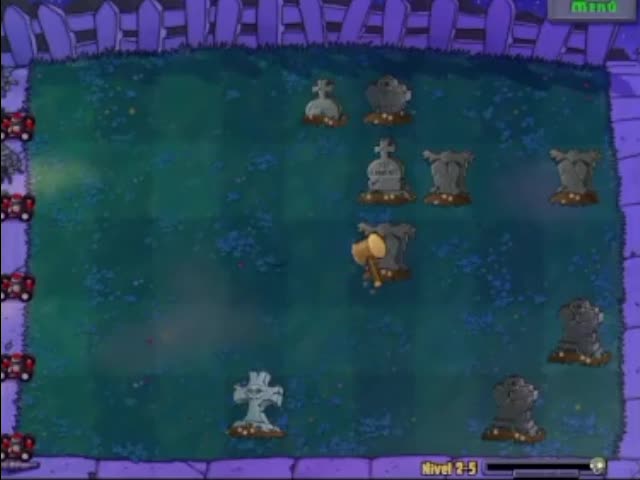 Plantas contra zombies - nivel 2-5