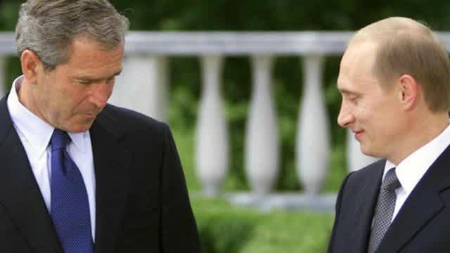 Putin & Bush - G8 summit