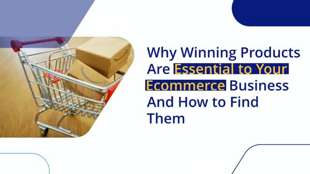 Why Winning Products Are Essential to Your Ecommerce Business And How to Find Them