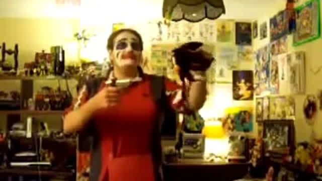 "Well, at least my face ain't fucking orange!"