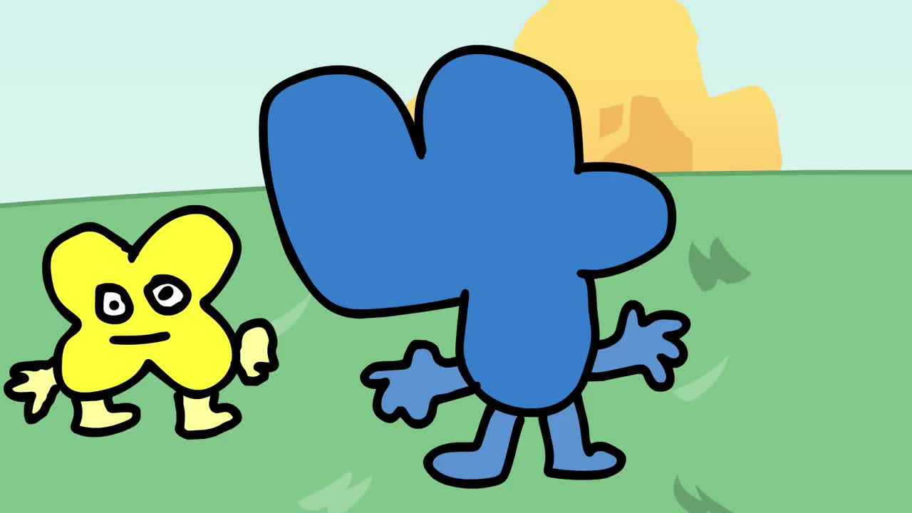 Every time Four screeches, kills, injures, and sucks up a contestant (BFB 1-18)