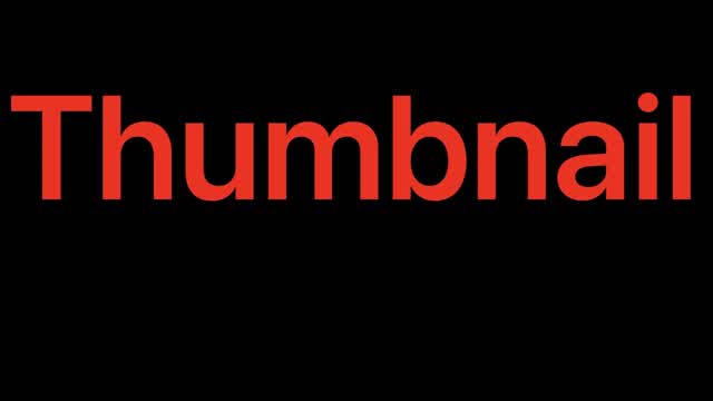 HOW TO UPLOAD THUMBNAILS