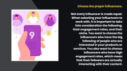 BEST PRACTICES FOR EFFECTIVE INFLUENCER MARKETING STRATEGY