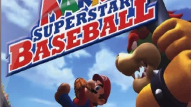 Mario SuperStar Baseball Opening on the Sony PlayStation 2 System Hardware