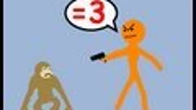 A racist cartoon A racist cartoon