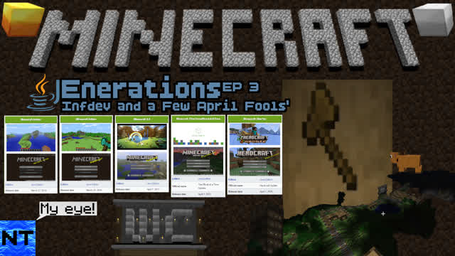 Minecraft JEnerations EP 3 - Infdev and a Few April Fools' Minecraft JEnerations EP 3 - Infdev and a Few April Fools'