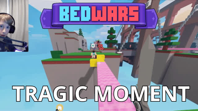 Tragic moment in Voice Chat... | Roblox Bedwars