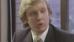 1980 Donald Trump, 34, was asked if he would ever run for president. The answer was very modest.