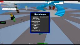 Me playing Natural Disaster Survival!