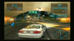 Playing Need for Speed Underground on PS2