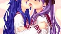 Konata x Kagami AMV I kissed a girl