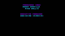 Sonic 3D Blast Credits