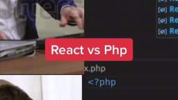 React vs Php
