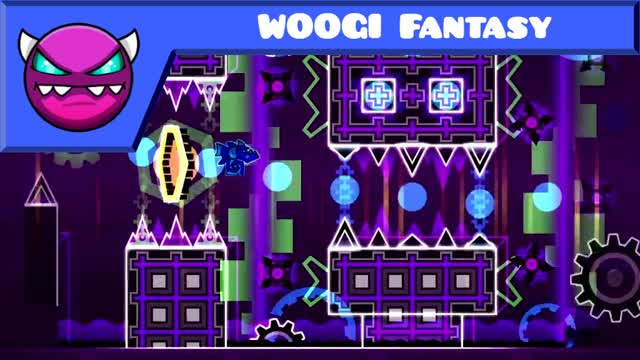 Geometry Dash - WOOGI Fantasy by WOOGI1411 (Medium Demon)